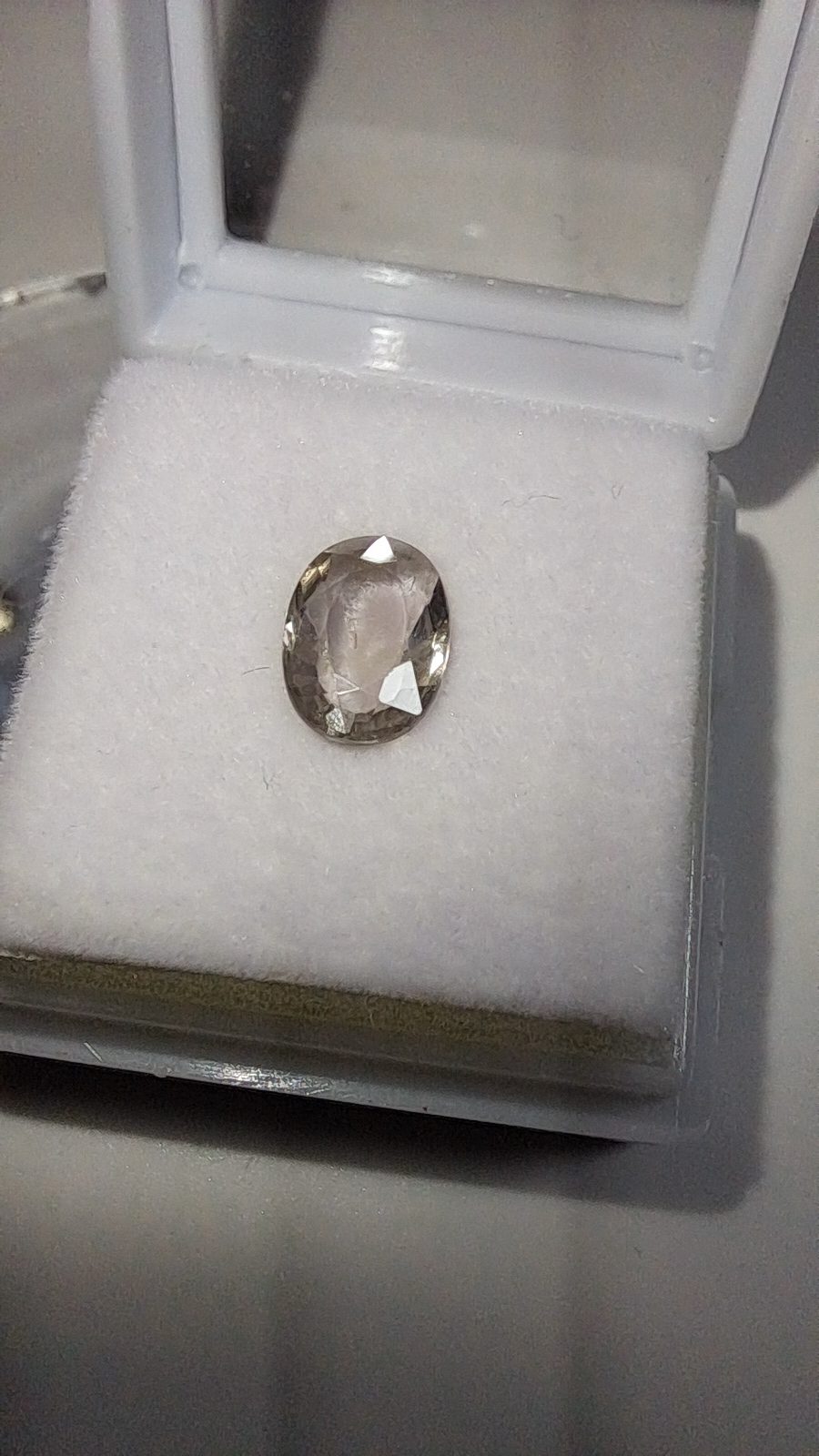 Purple Sapphire Brilliant Facet Oval