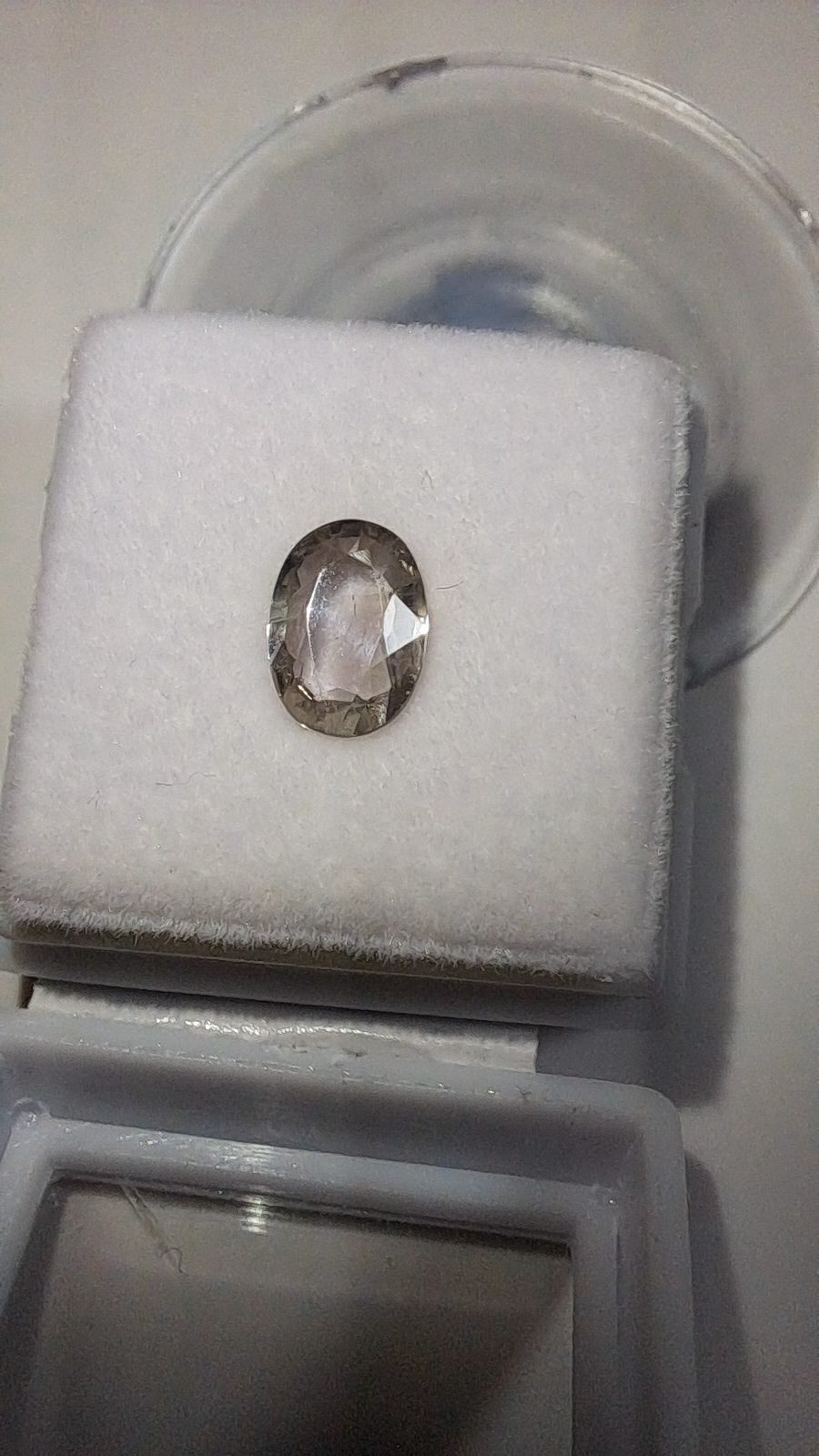 Purple Sapphire Brilliant Facet Oval