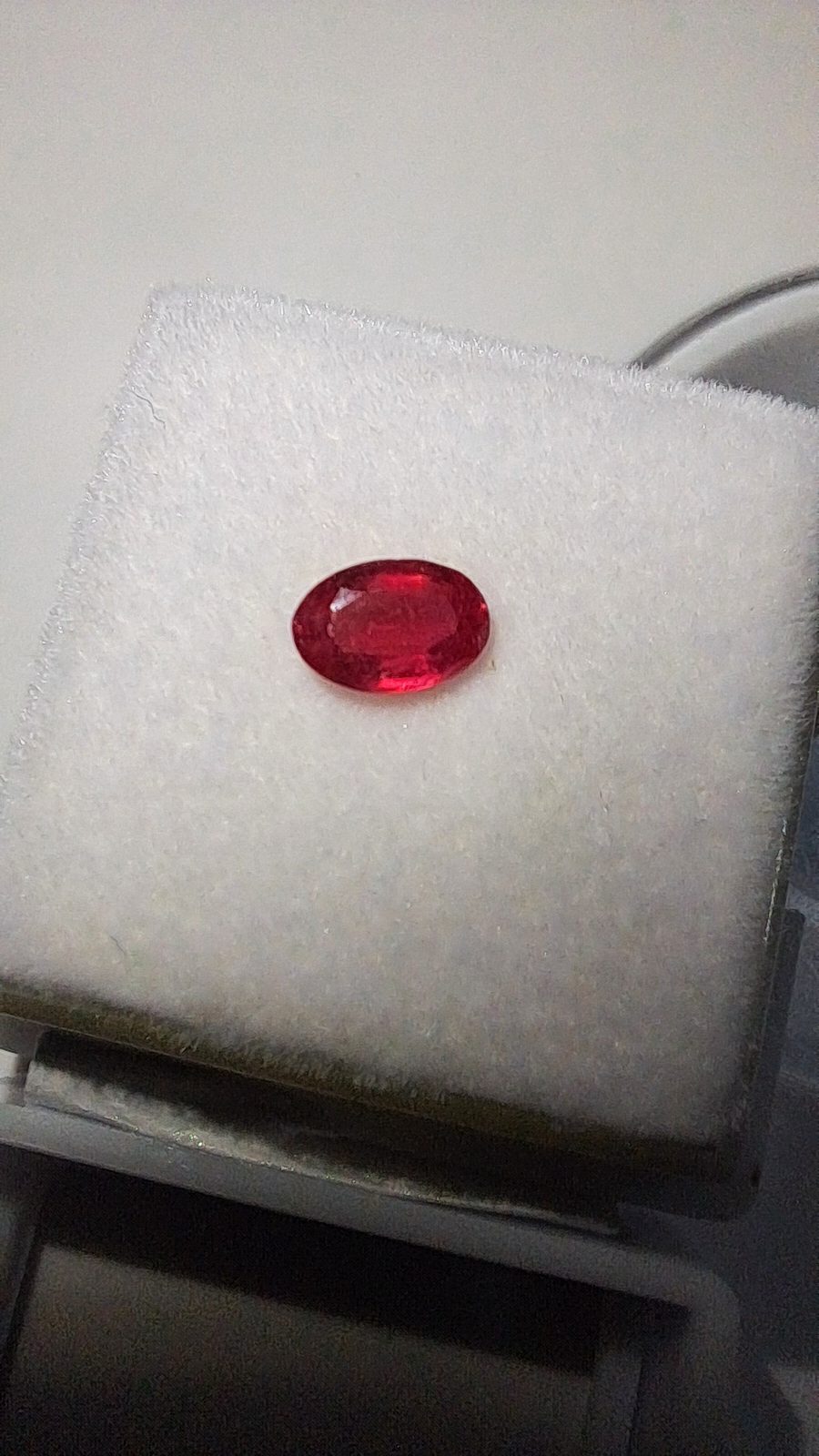 Purple Pink Sapphire Brilliant Facet Oval Cut