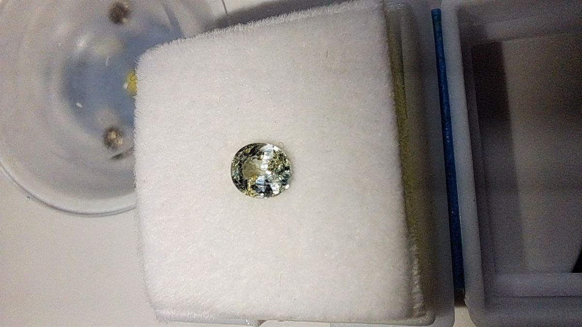 Green Blue Sapphire Brilliant Facet Oval
