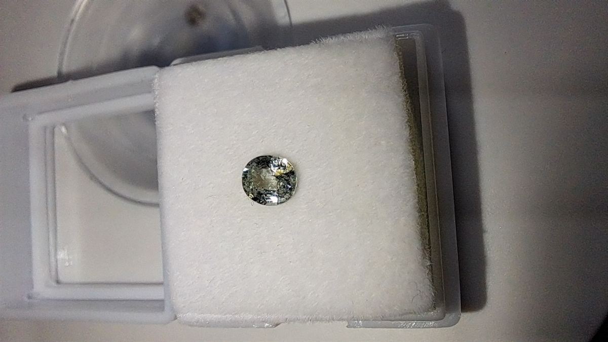 Green Blue Sapphire Brilliant Facet Oval