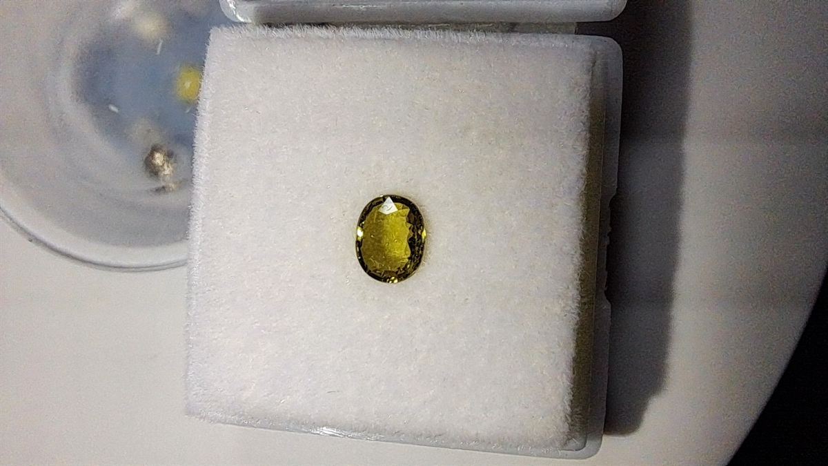 Yellow Sapphire Brilliant Facet Oval