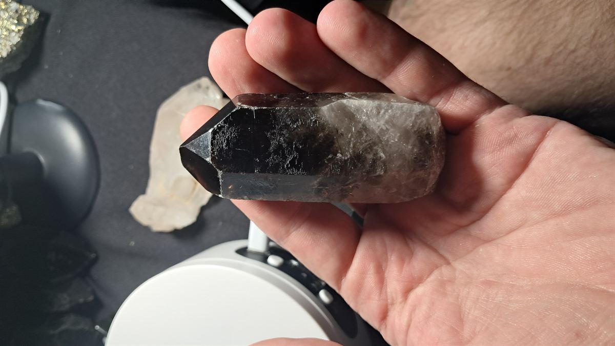 Arkansas Quartz Crystal Wand with Natural Inclusions