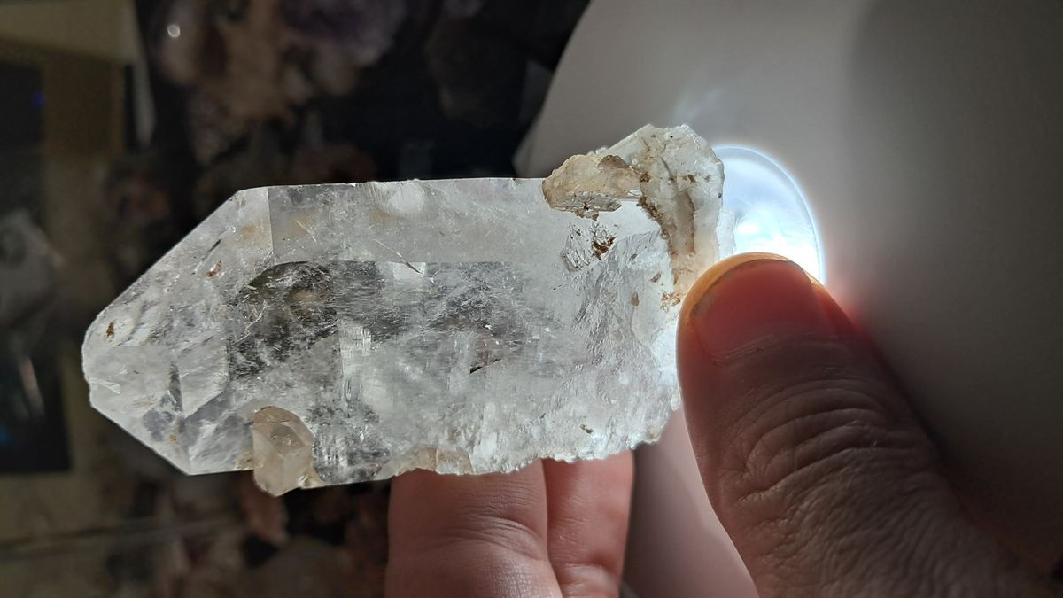 Arkansas Cathedral Quartz Tower with Scepter Crystal