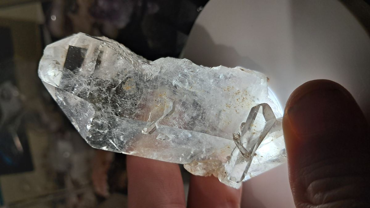 Arkansas Cathedral Quartz Tower with Scepter Crystal