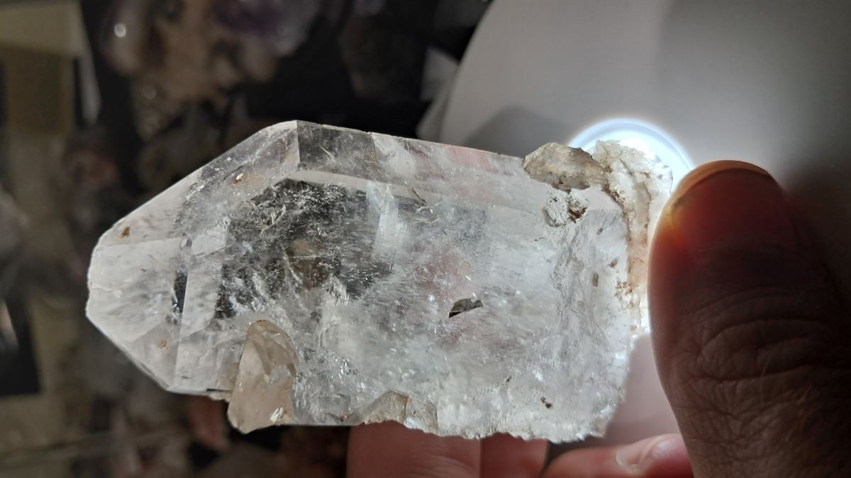 Arkansas Double-Terminated Quartz Wand with Cross Twins