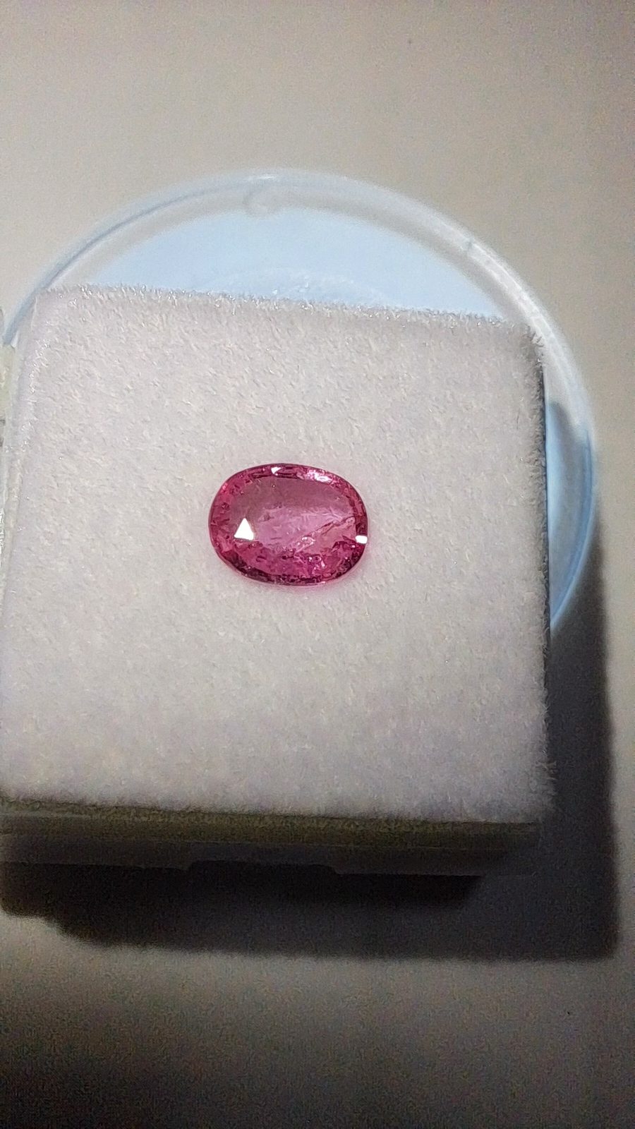 Pink Sapphire Brilliant Facet Oval