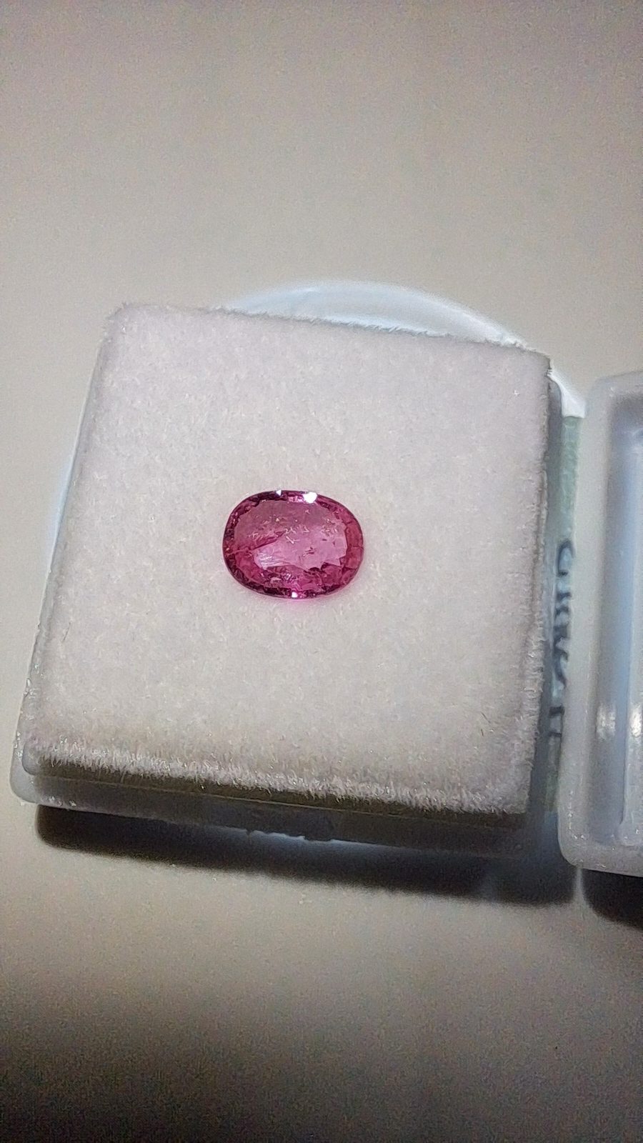 Pink Sapphire Brilliant Facet Oval
