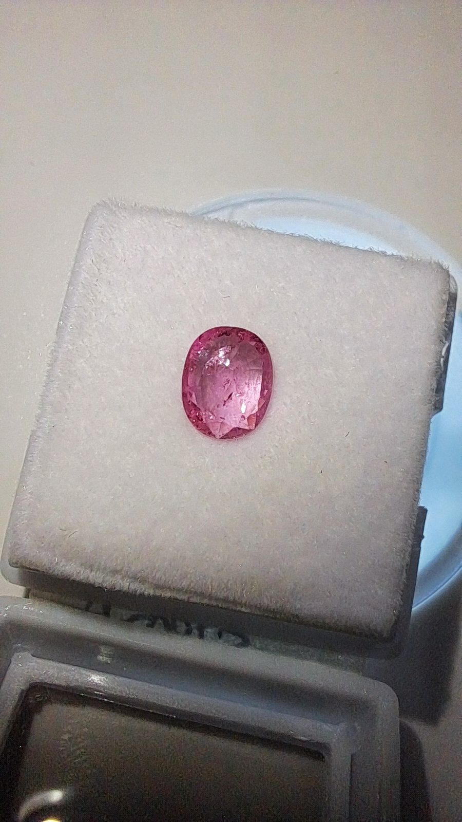 Pink Sapphire Brilliant Facet Oval
