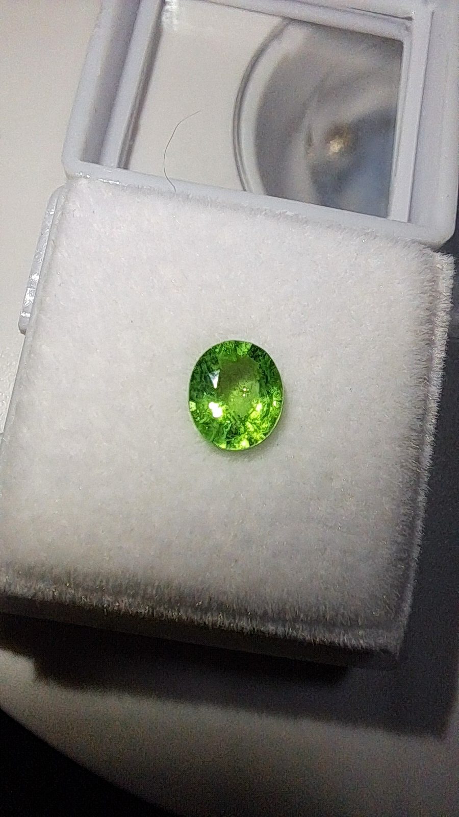 Green Tsavorite Garnet Brilliant Facet Oval