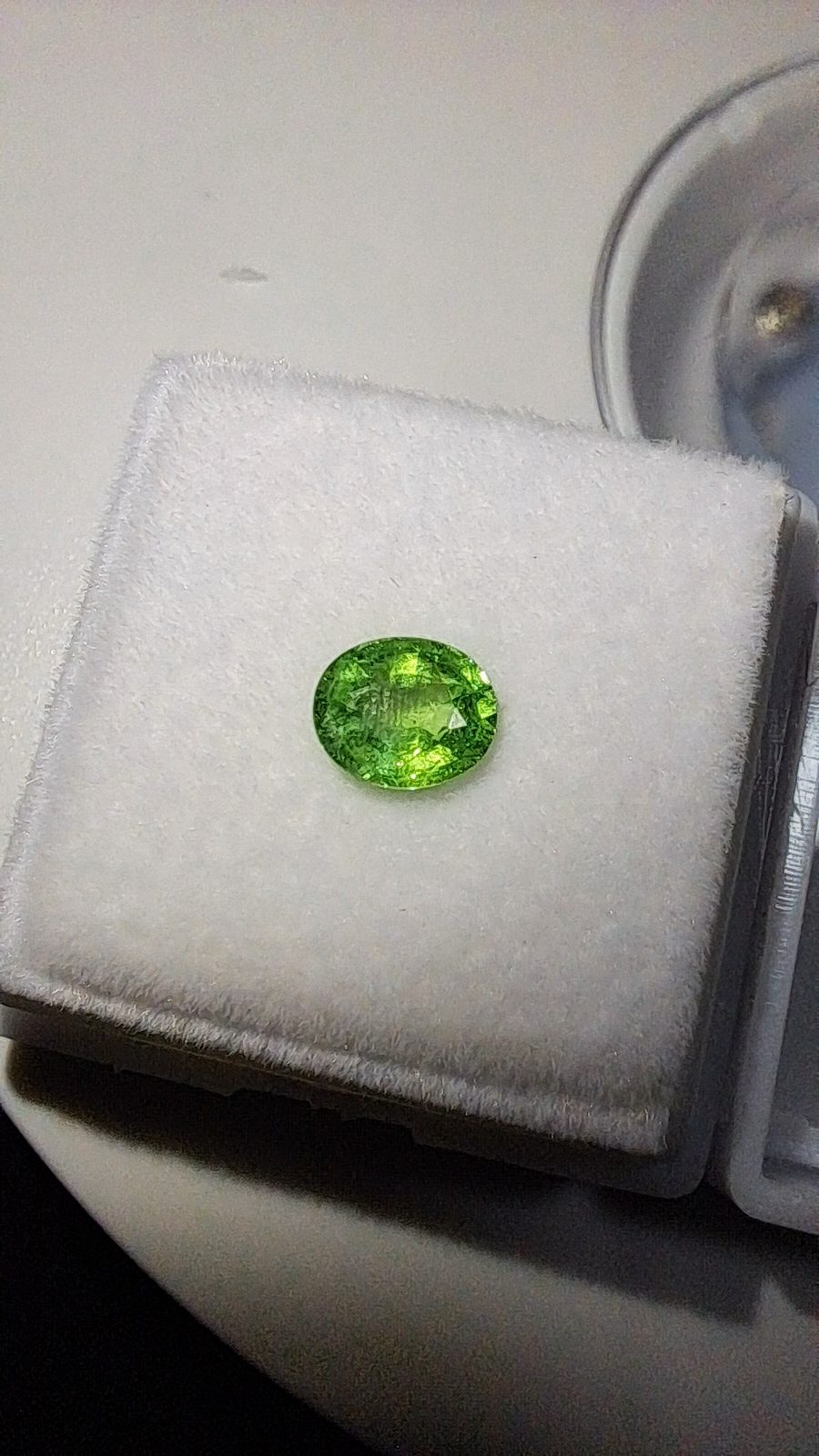 Green Tsavorite Garnet Brilliant Facet Oval
