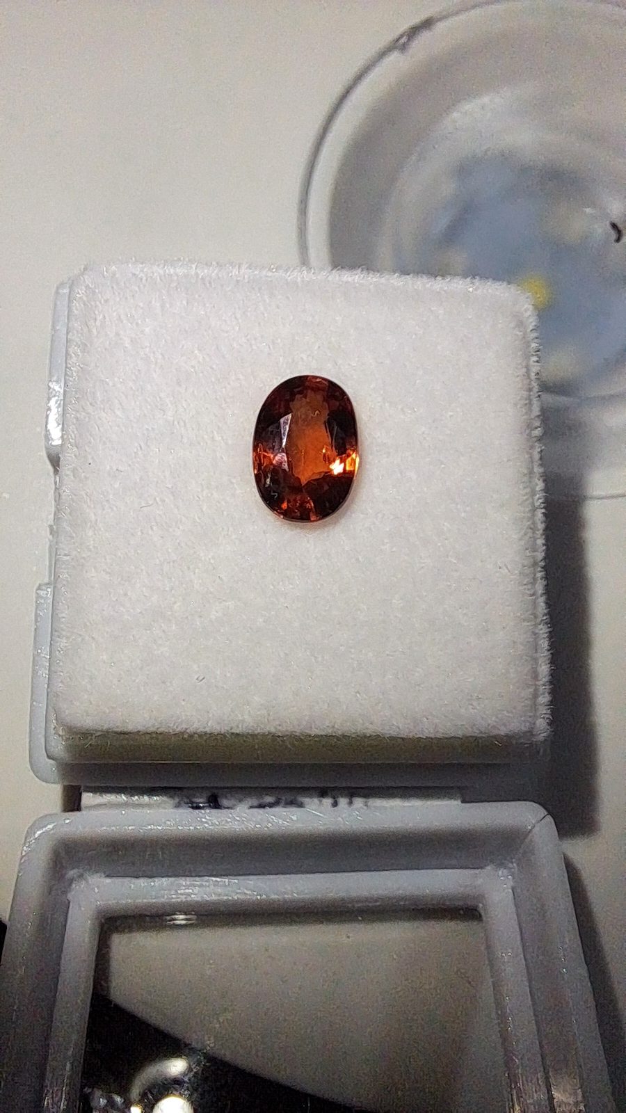 Orange Spessartite Garnet Brilliant Facet Oval
