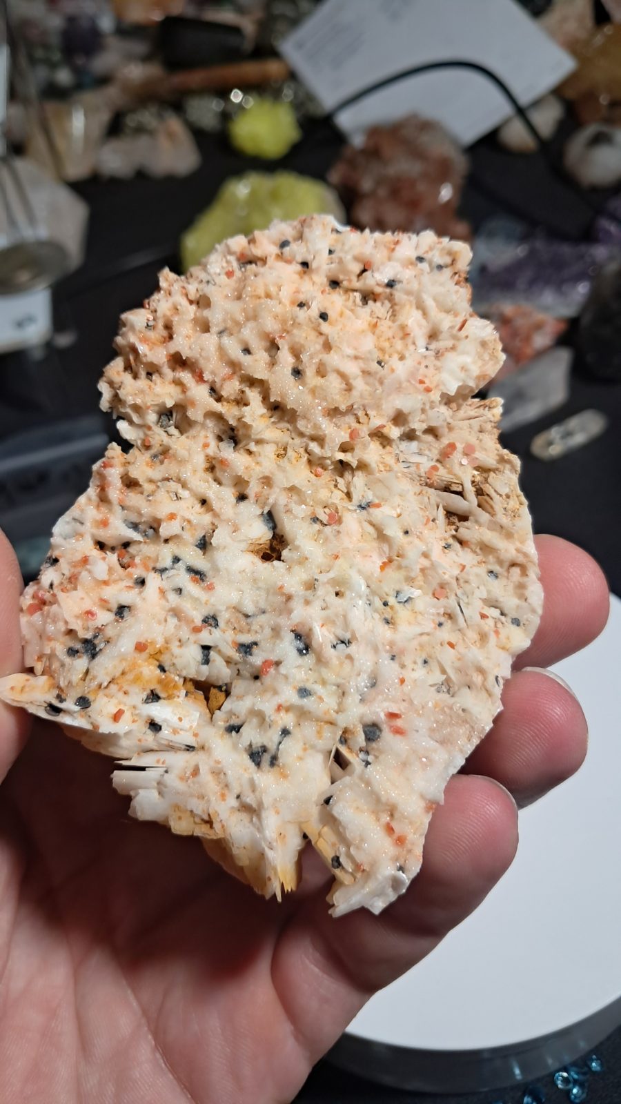 Orange Bladed Barite