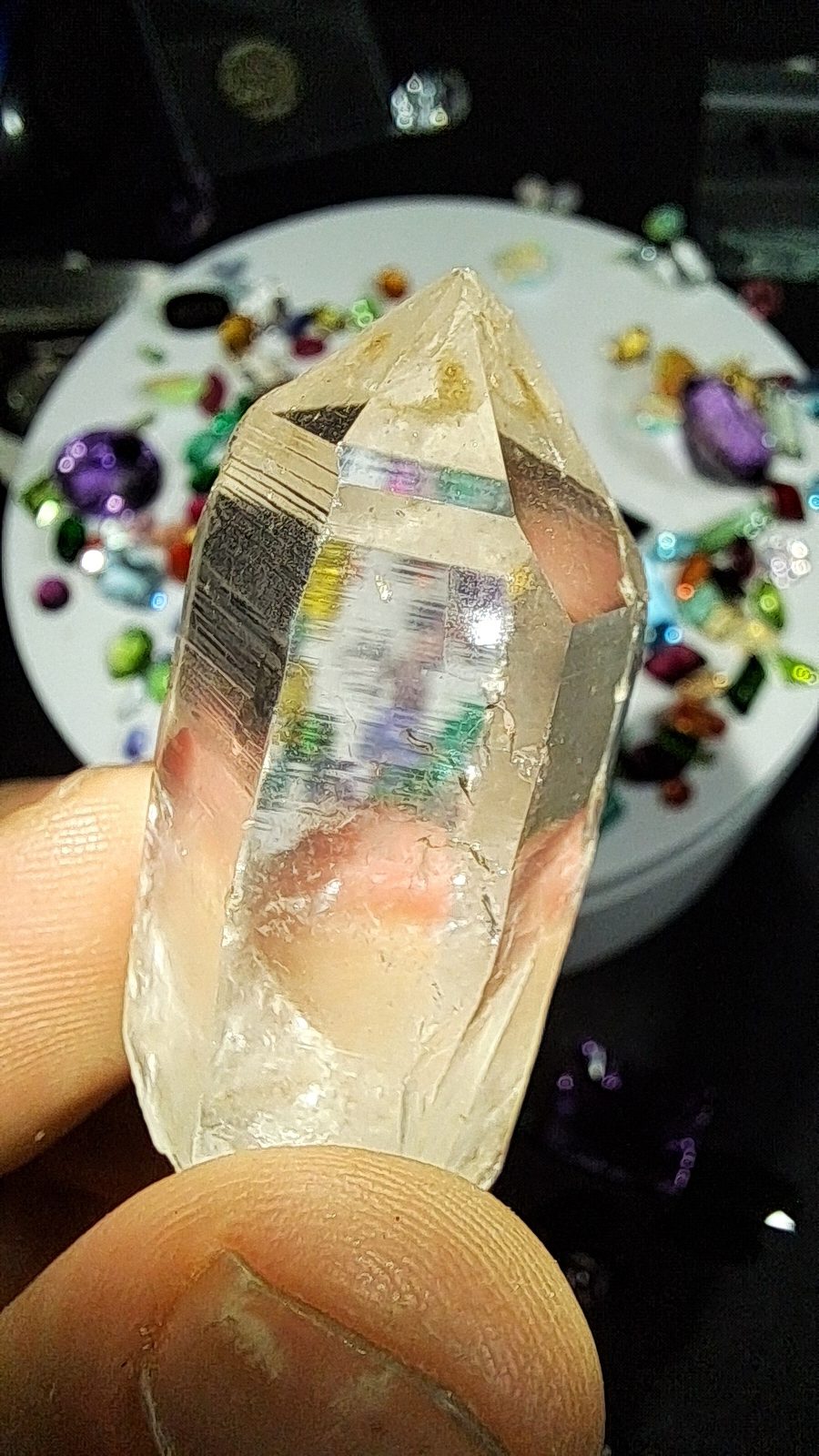 Water Clear Quartz Point