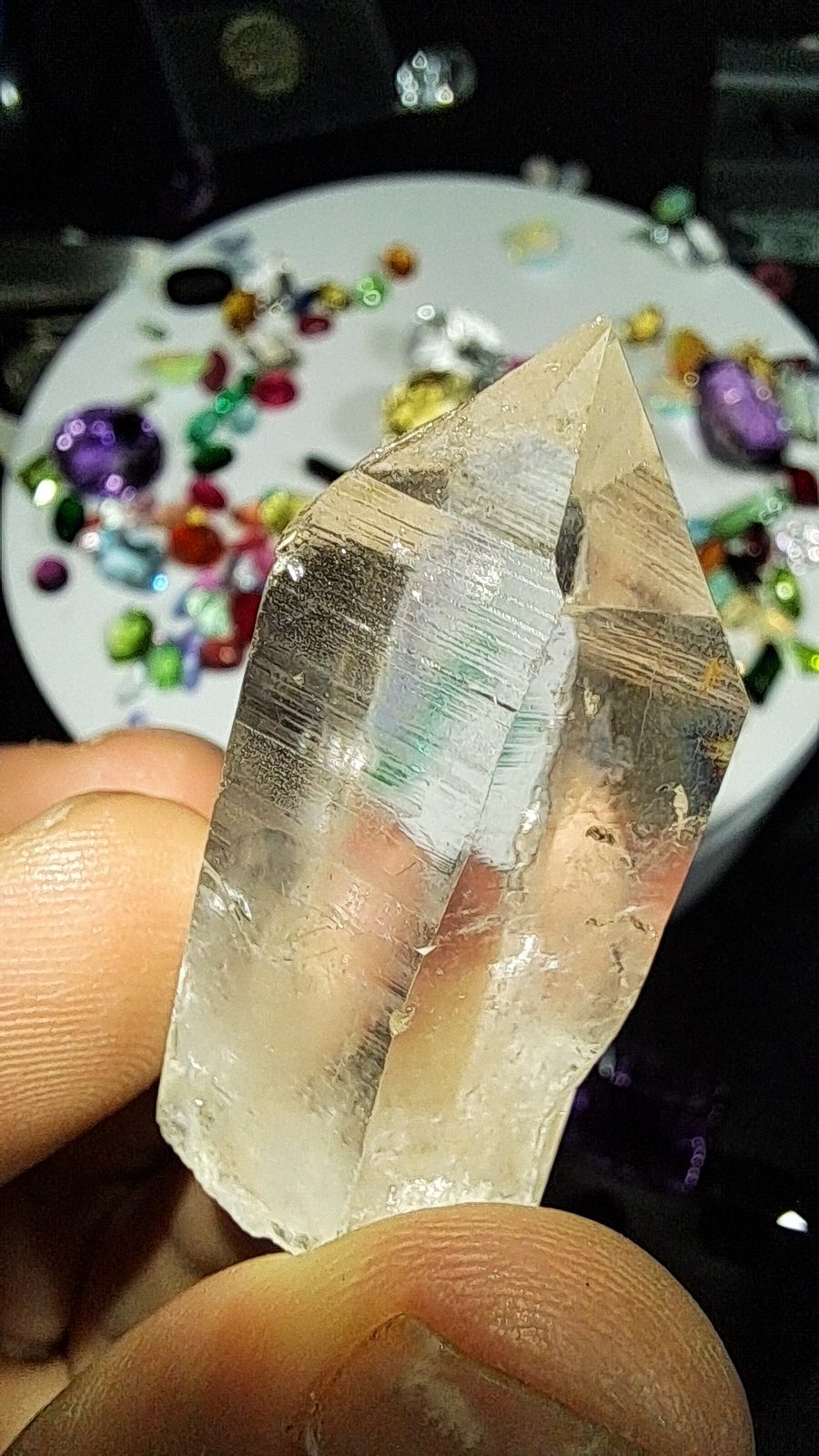 Water Clear Quartz Point
