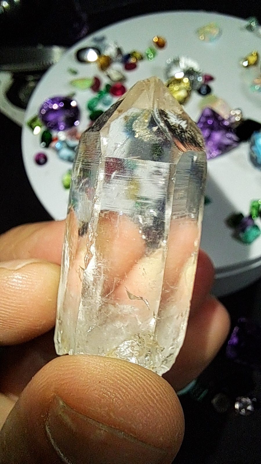 Water Clear Quartz Point