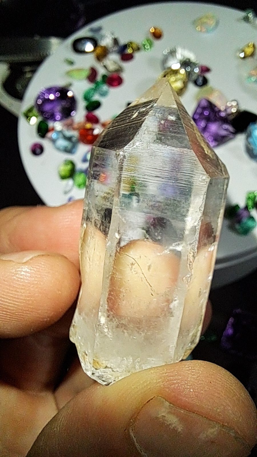 Water Clear Quartz Point