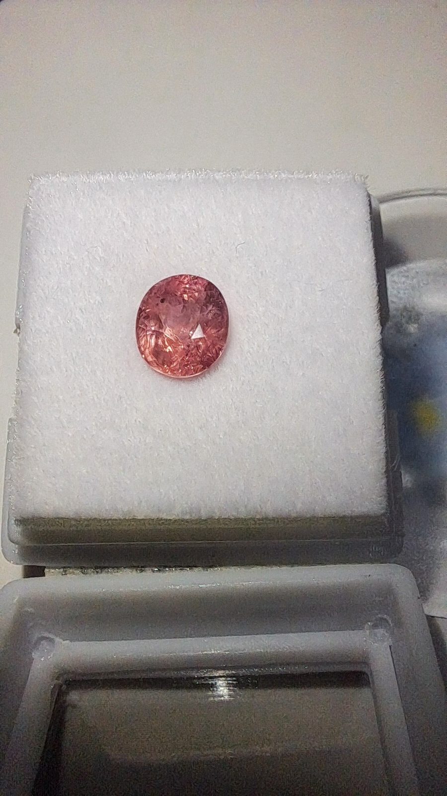 Purple Pink Sapphire Brilliant Facet Oval Cut