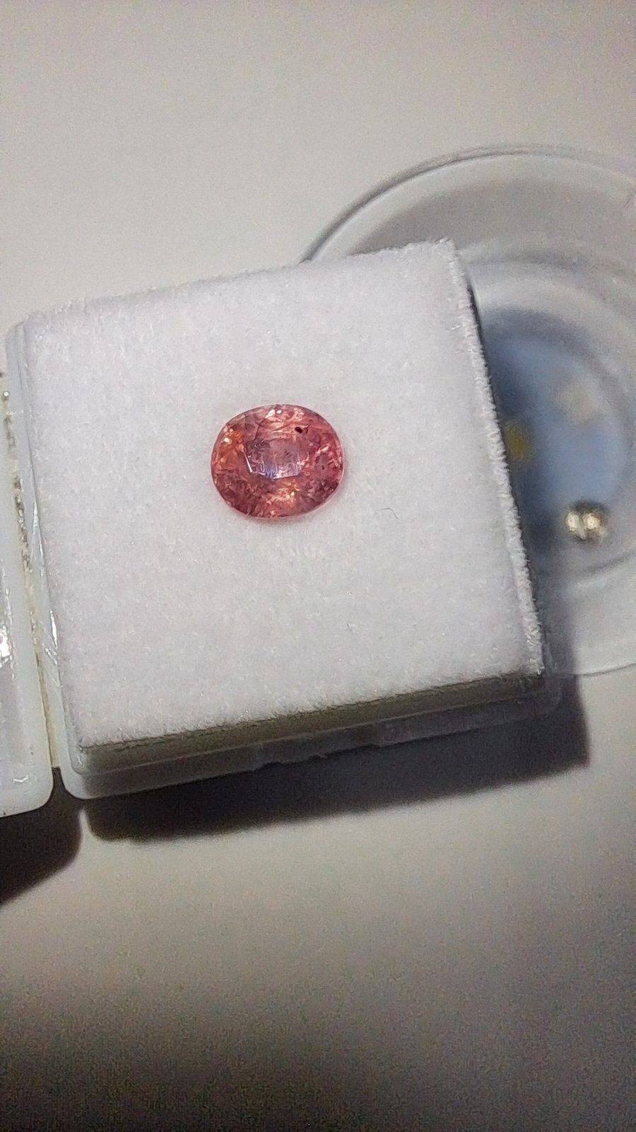 Purple Pink Sapphire Brilliant Facet Oval Cut