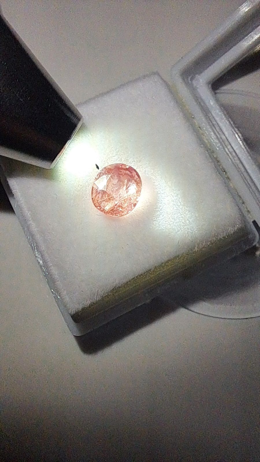 Purple Pink Sapphire Brilliant Facet Oval Cut