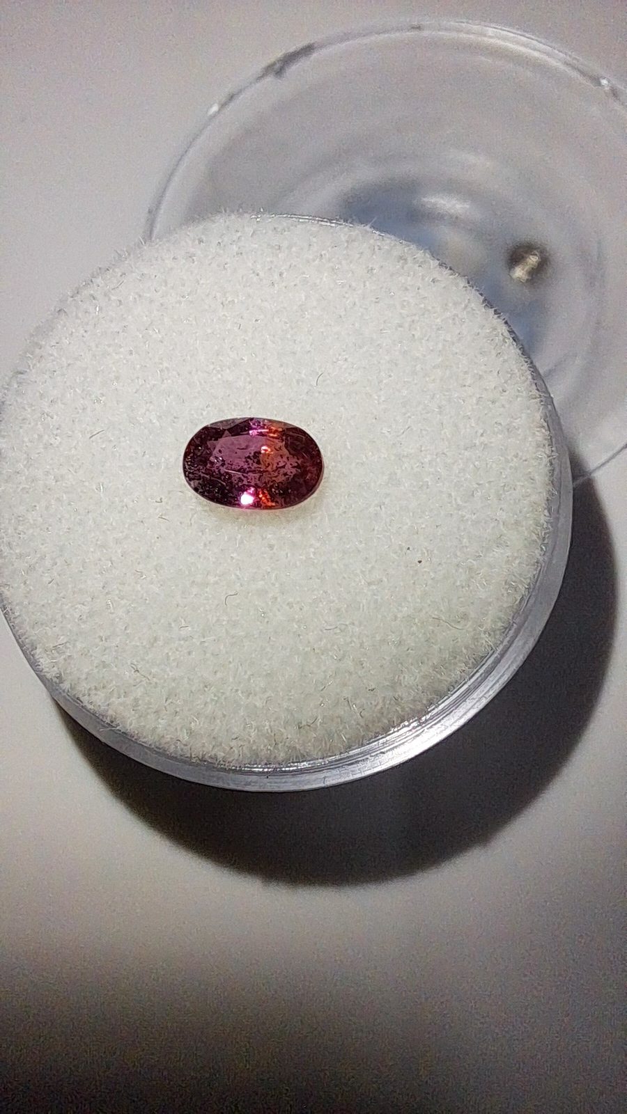 Purple Sapphire Brilliant Facet Oval