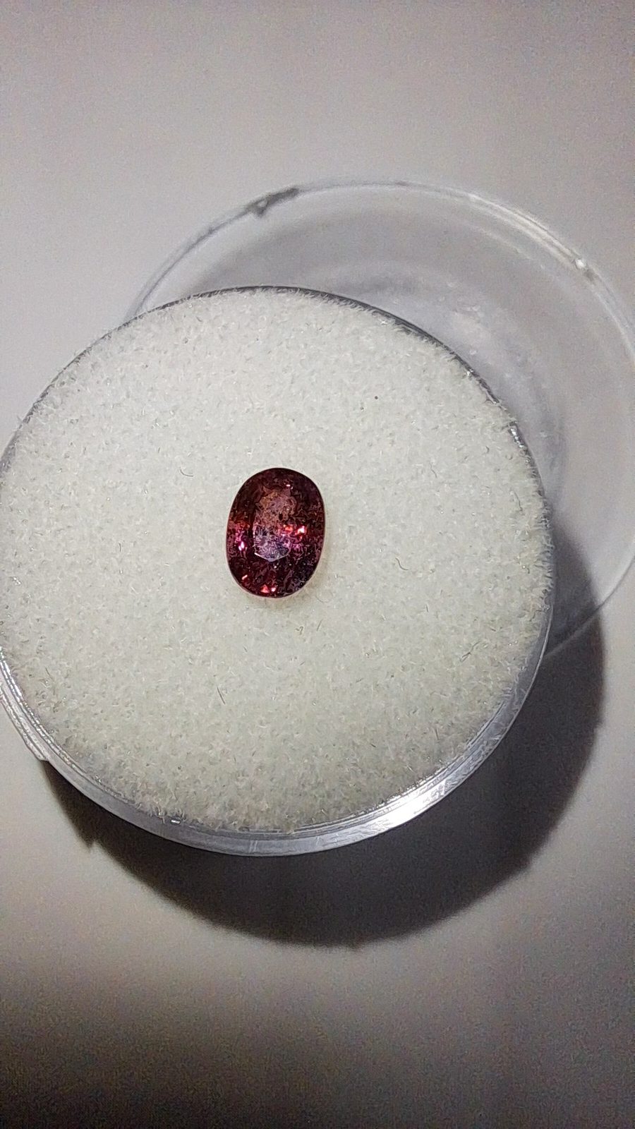 Purple Sapphire Brilliant Facet Oval