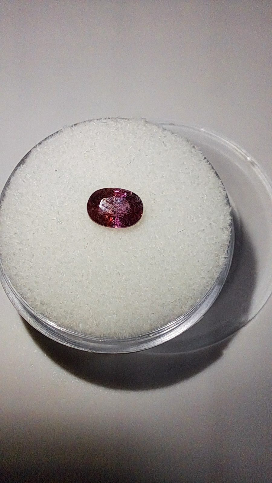 Purple Sapphire Brilliant Facet Oval