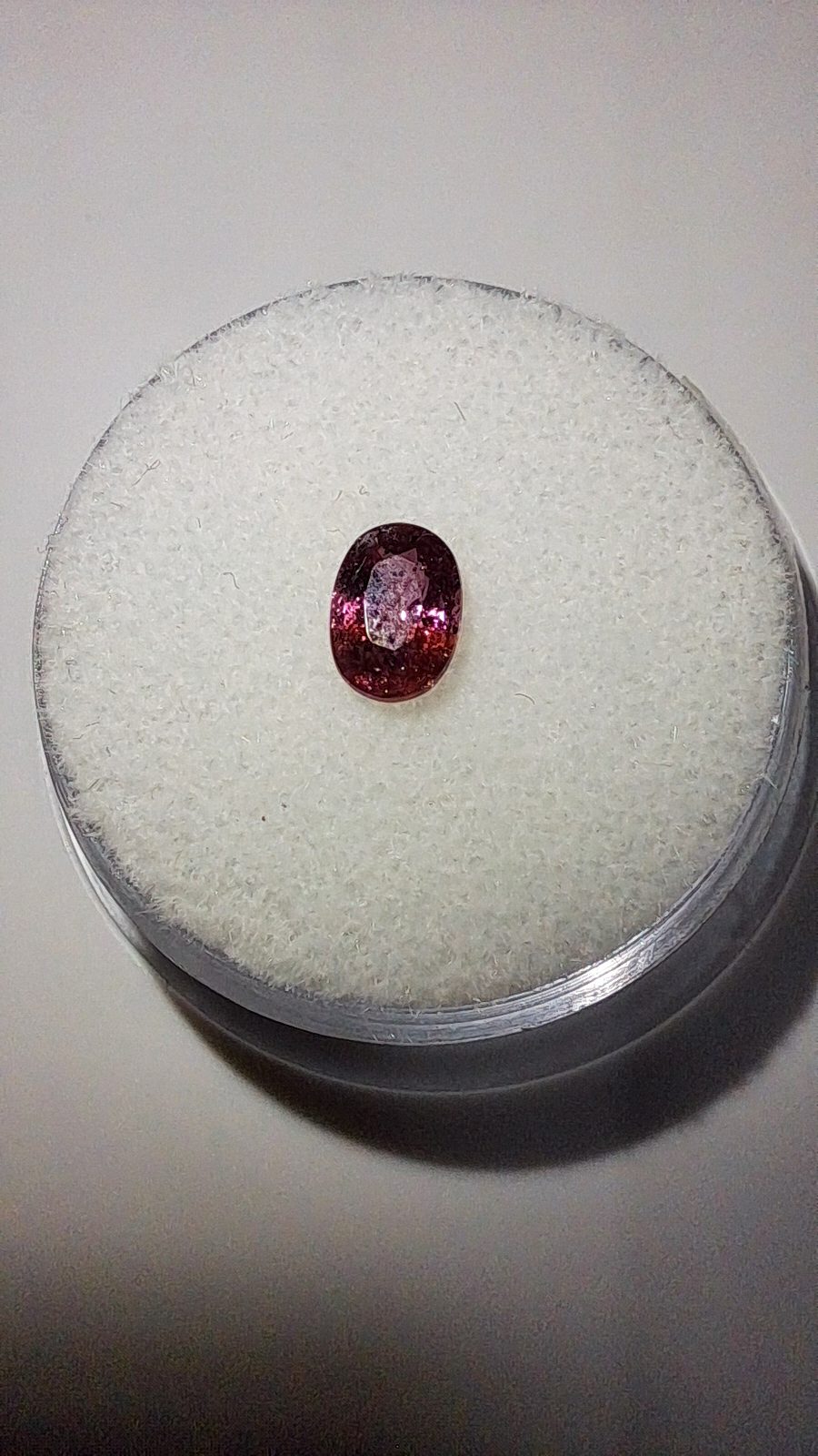 Purple Sapphire Brilliant Facet Oval