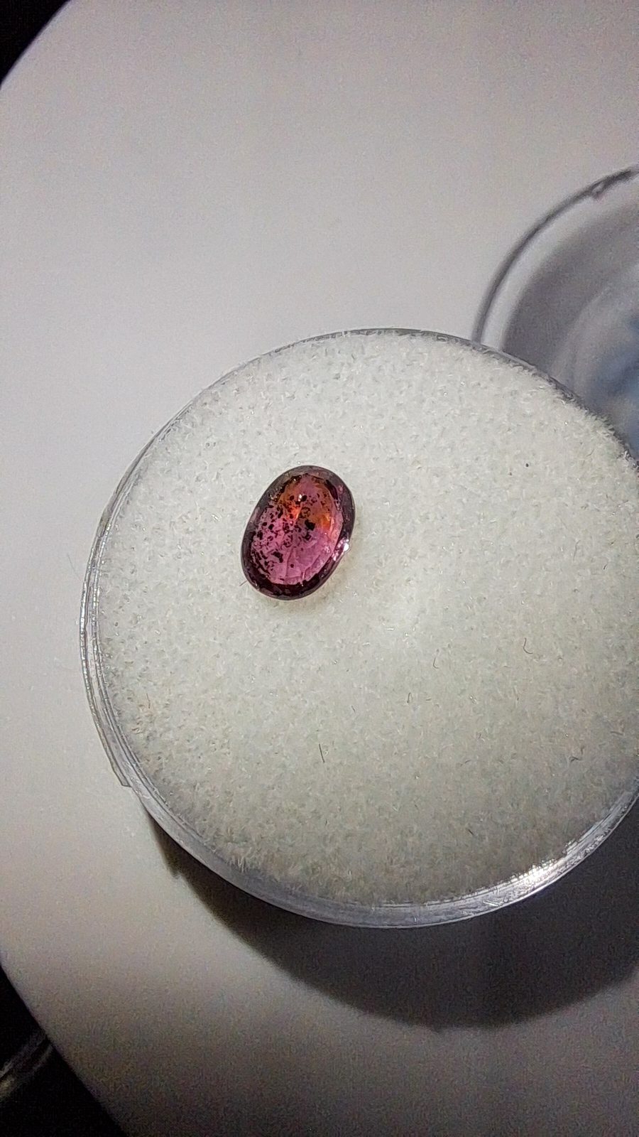Purple Sapphire Brilliant Facet Oval