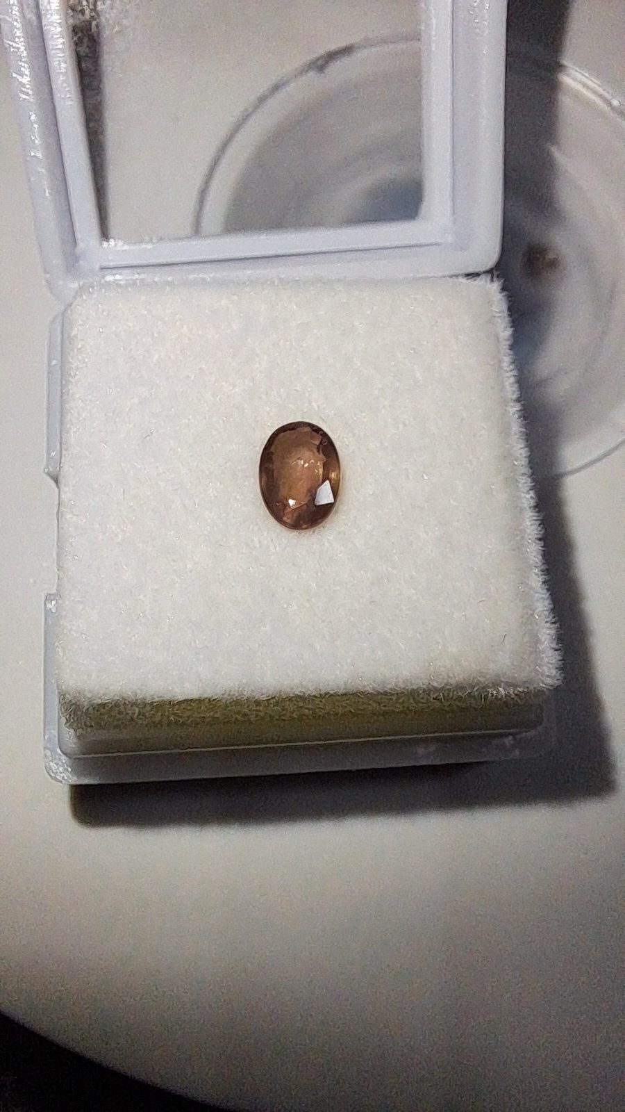 Purple Sapphire Brilliant Facet Oval