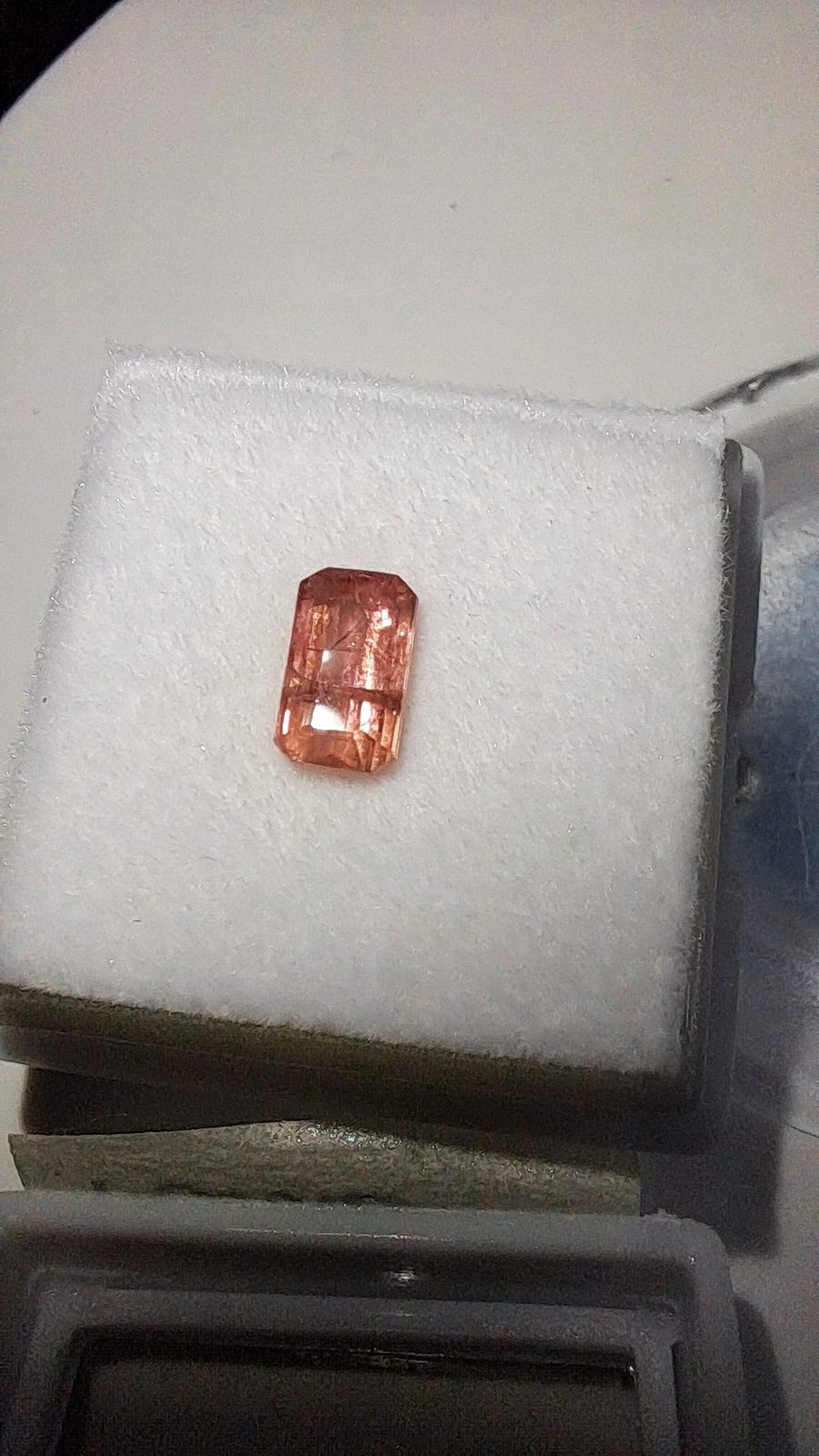 Pink Sapphire Brilliant Facet Octagon