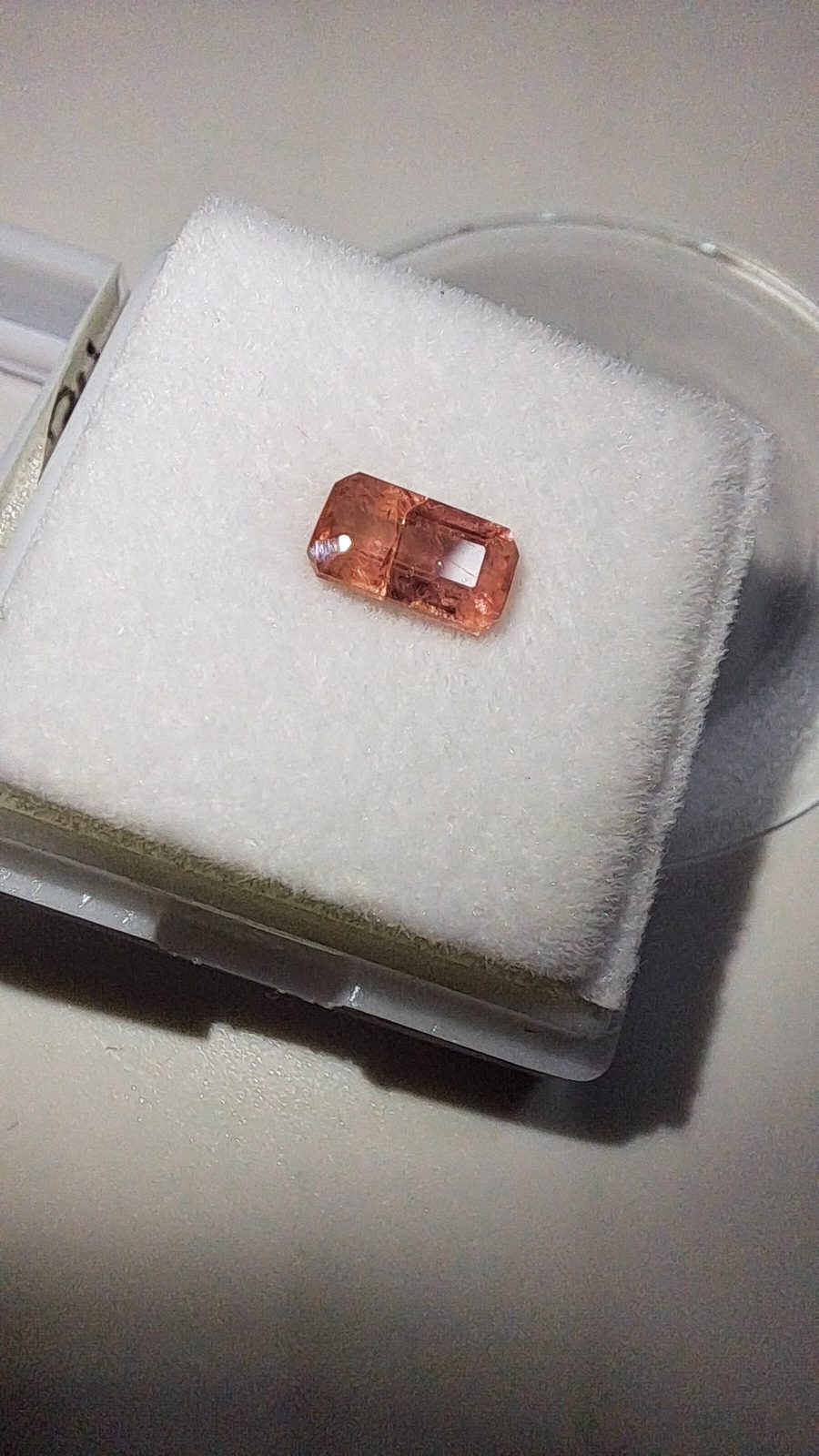 Pink Sapphire Brilliant Facet Octagon