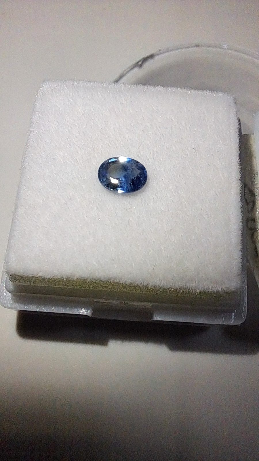 Blue Sapphire Brilliant Facet Cushion
