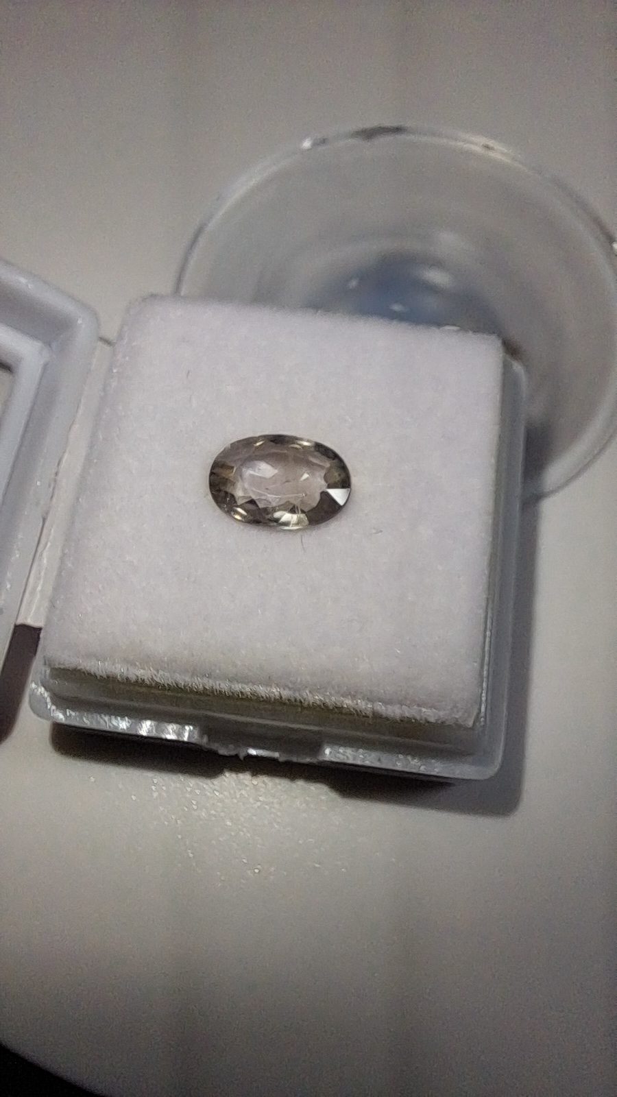 Purple Sapphire Brilliant Facet Oval