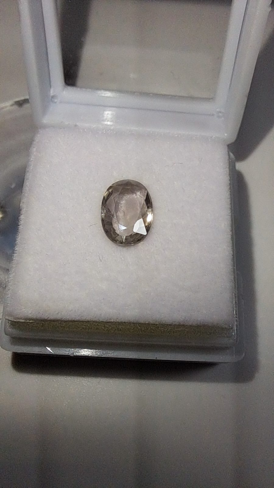 Purple Sapphire Brilliant Facet Oval
