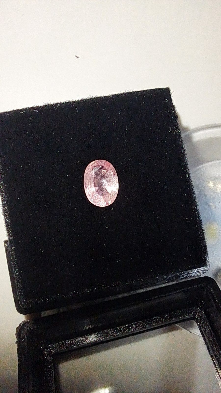 Pink Sapphire Brilliant Facet Oval Cut