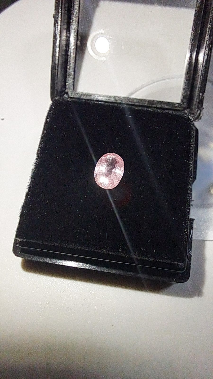 Pink Sapphire Brilliant Facet Oval Cut