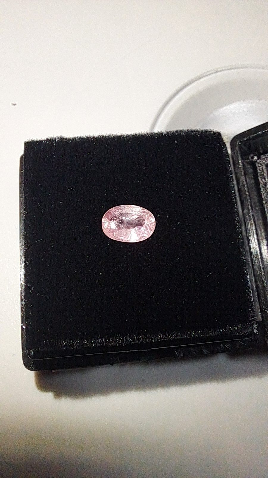 Pink Sapphire Brilliant Facet Oval Cut