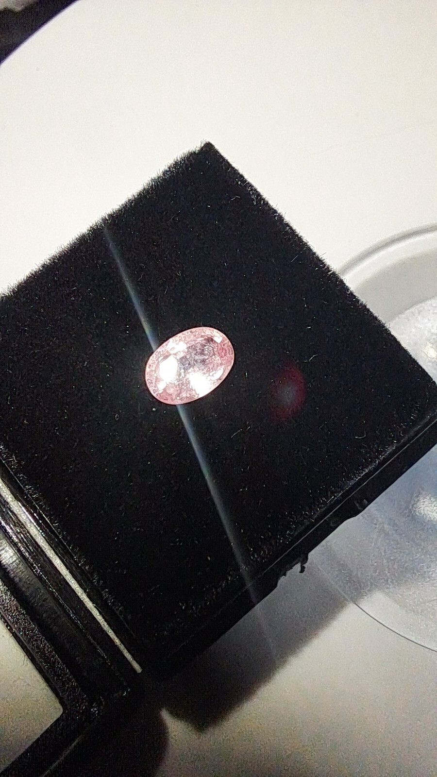 Pink Sapphire Brilliant Facet Oval Cut