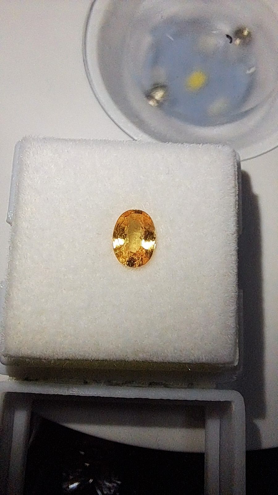 Yellow Sapphire Brilliant Facet Oval
