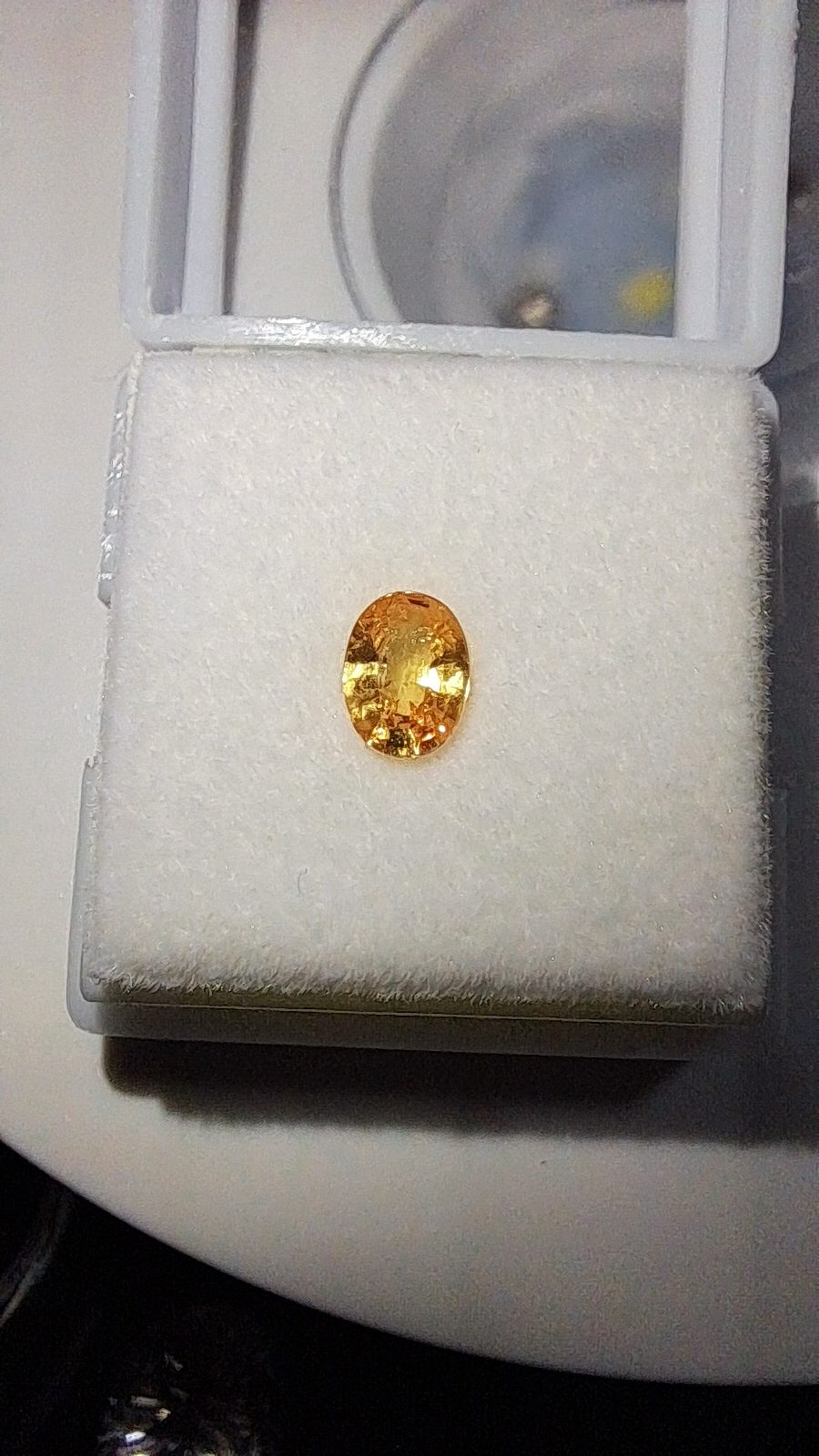 Yellow Sapphire Brilliant Facet Oval