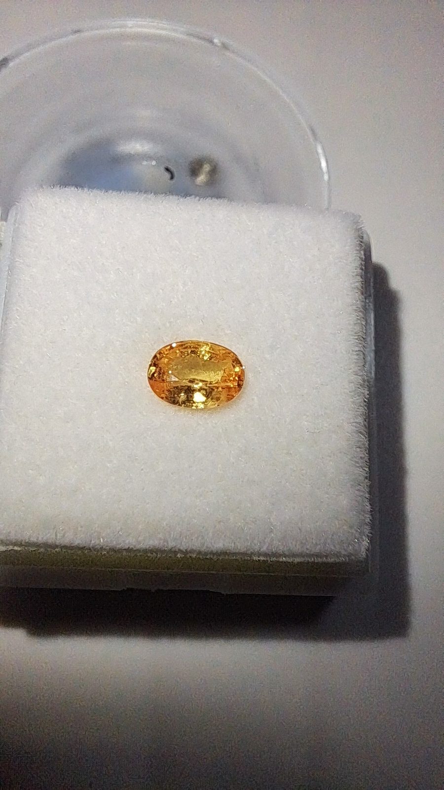 Yellow Sapphire Brilliant Facet Oval