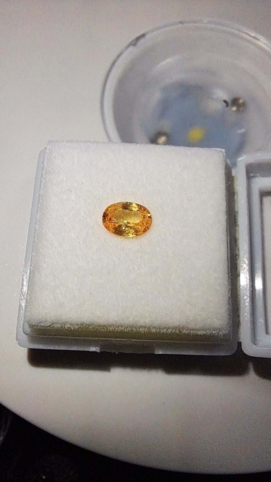 Yellow Sapphire Brilliant Facet Oval