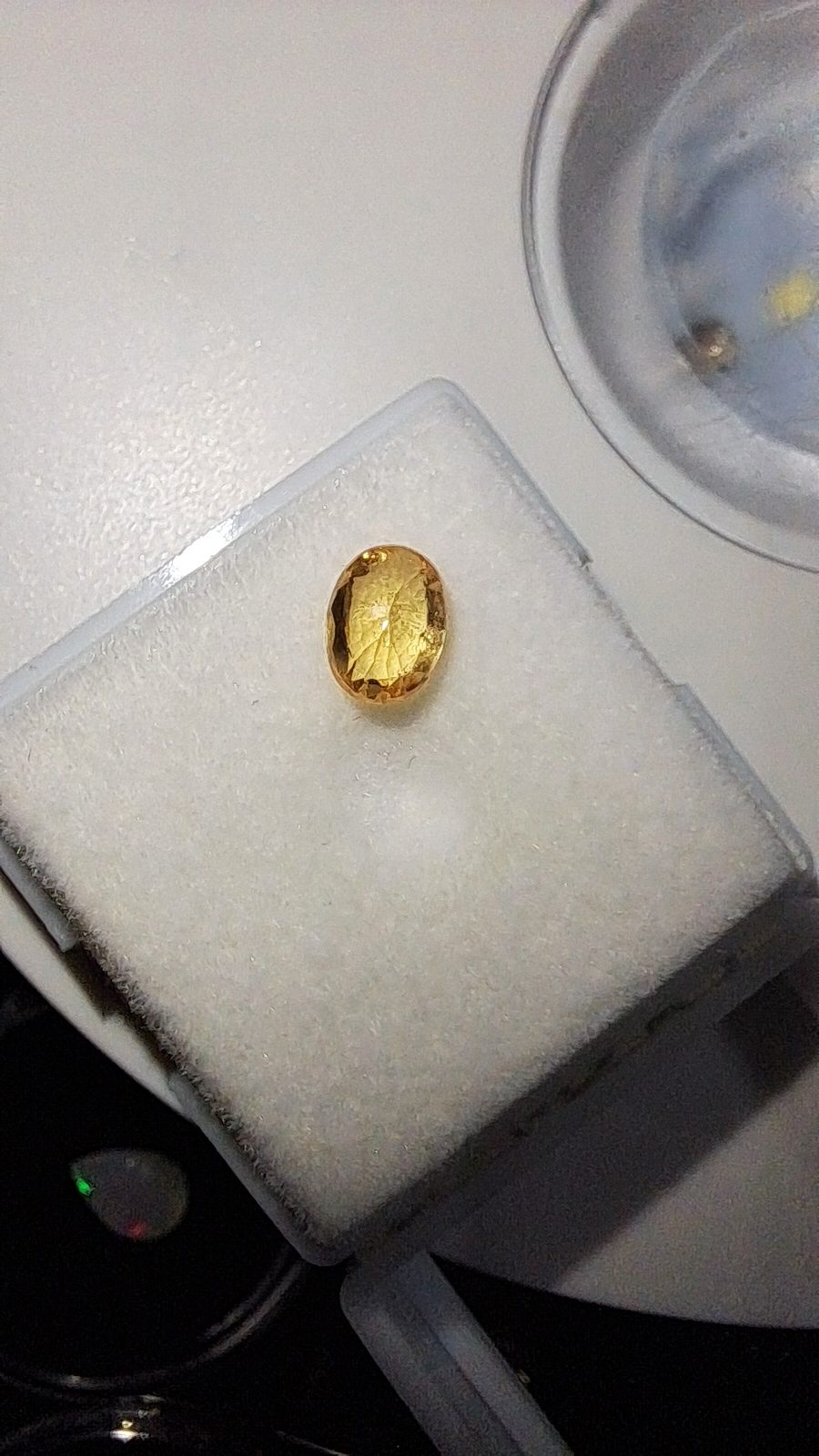 Yellow Sapphire Brilliant Facet Oval