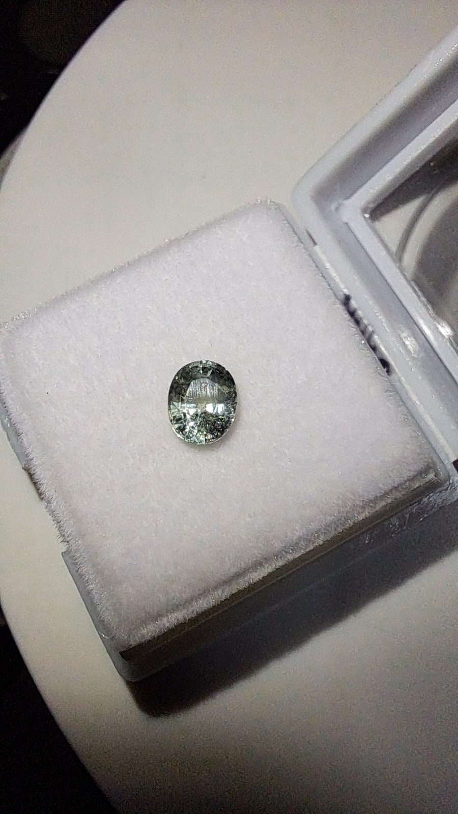 Cambodian Blue Zircon Brilliant Facet Oval