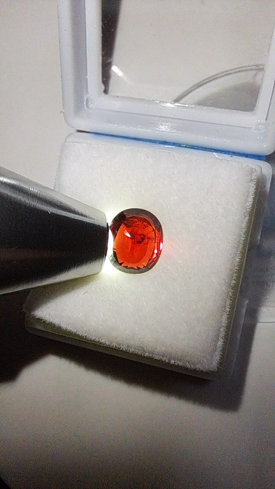 Red Orange Spessartine Garnet