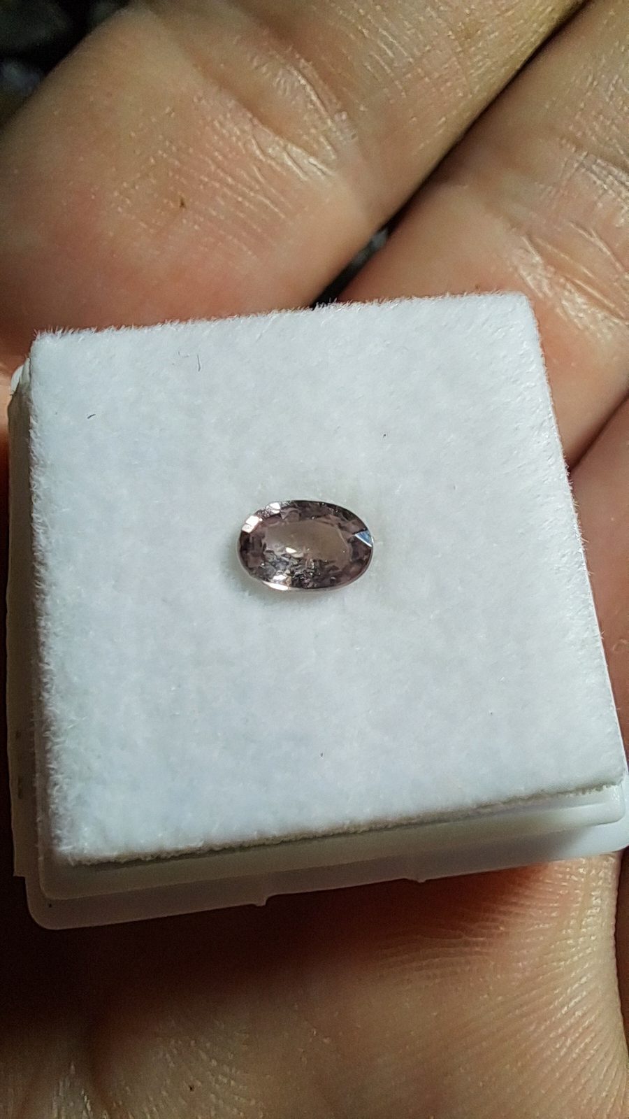 Purple Sapphire Brilliant Facet Oval 