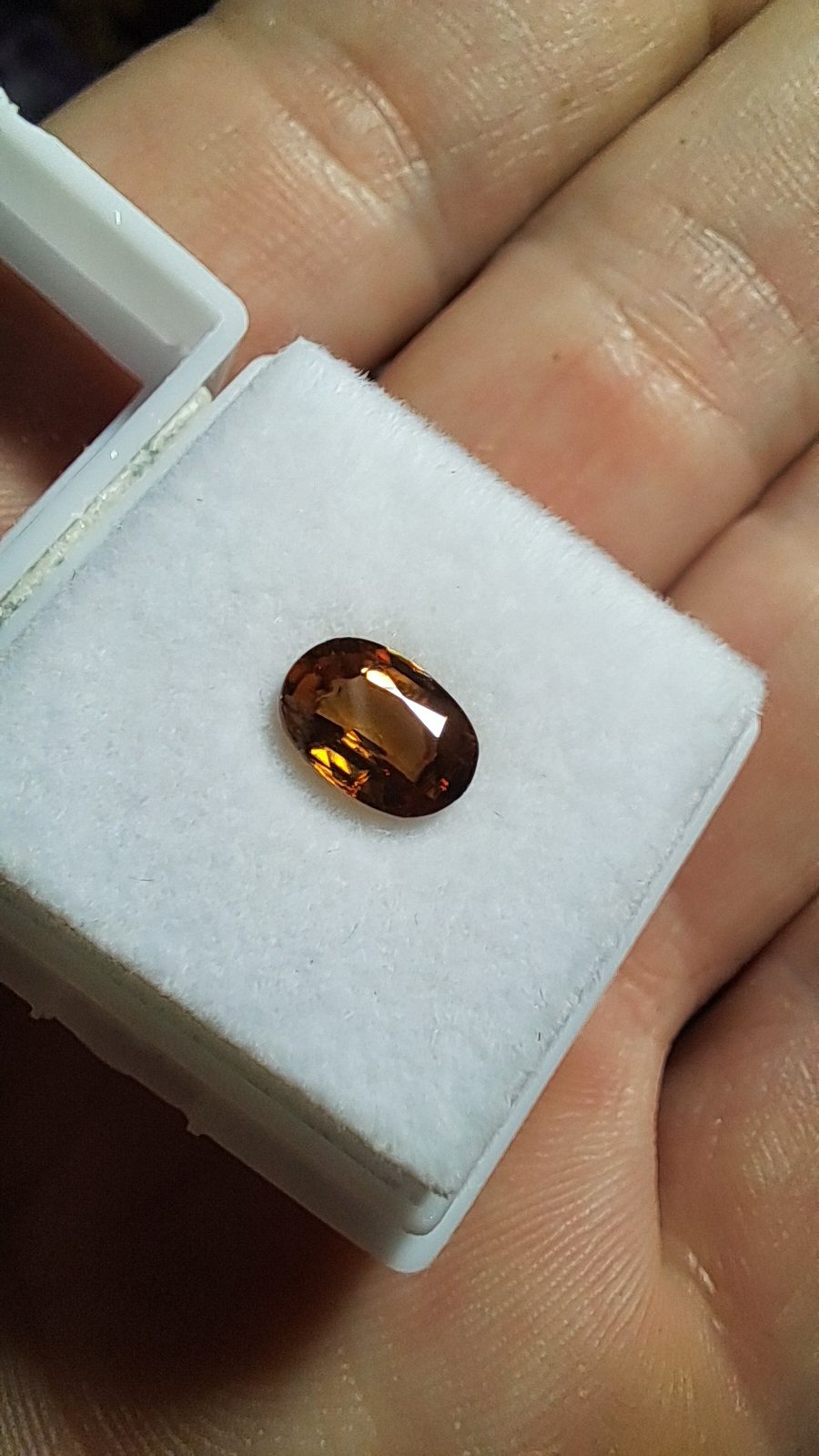 Yellow Zircon Brilliant Facet Oval Cut