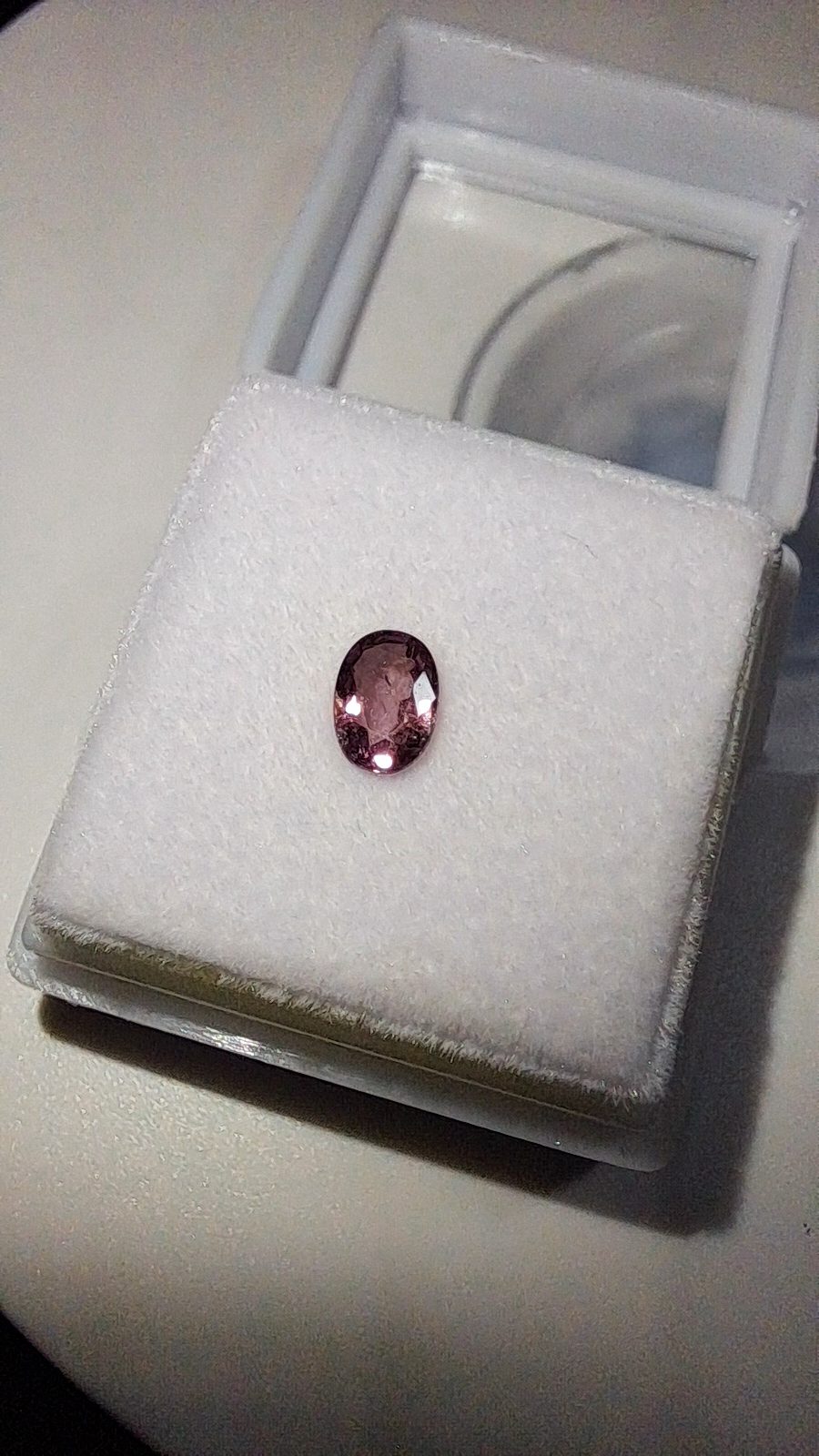 Purple Sapphire Brilliant Facet Oval