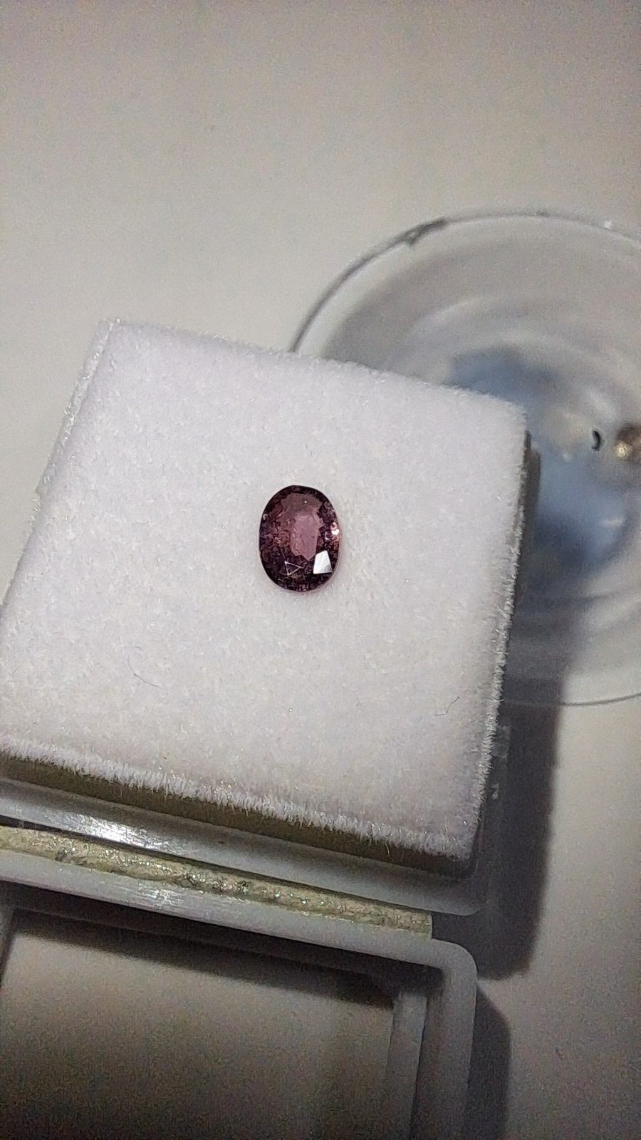 Purple Sapphire Brilliant Facet Oval